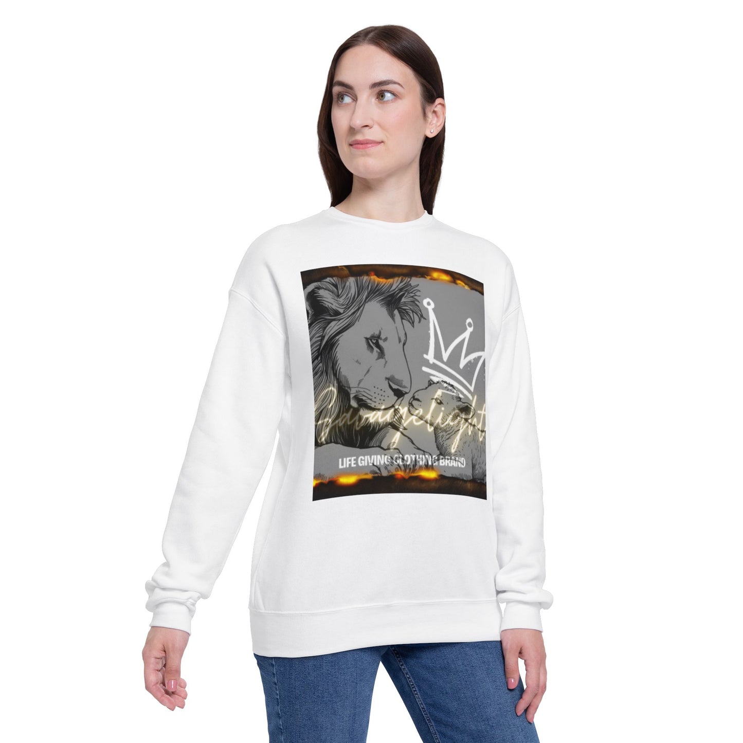 Savagelight Rep Yo Light Sweatshirt — "God's Got My Back" Crewneck