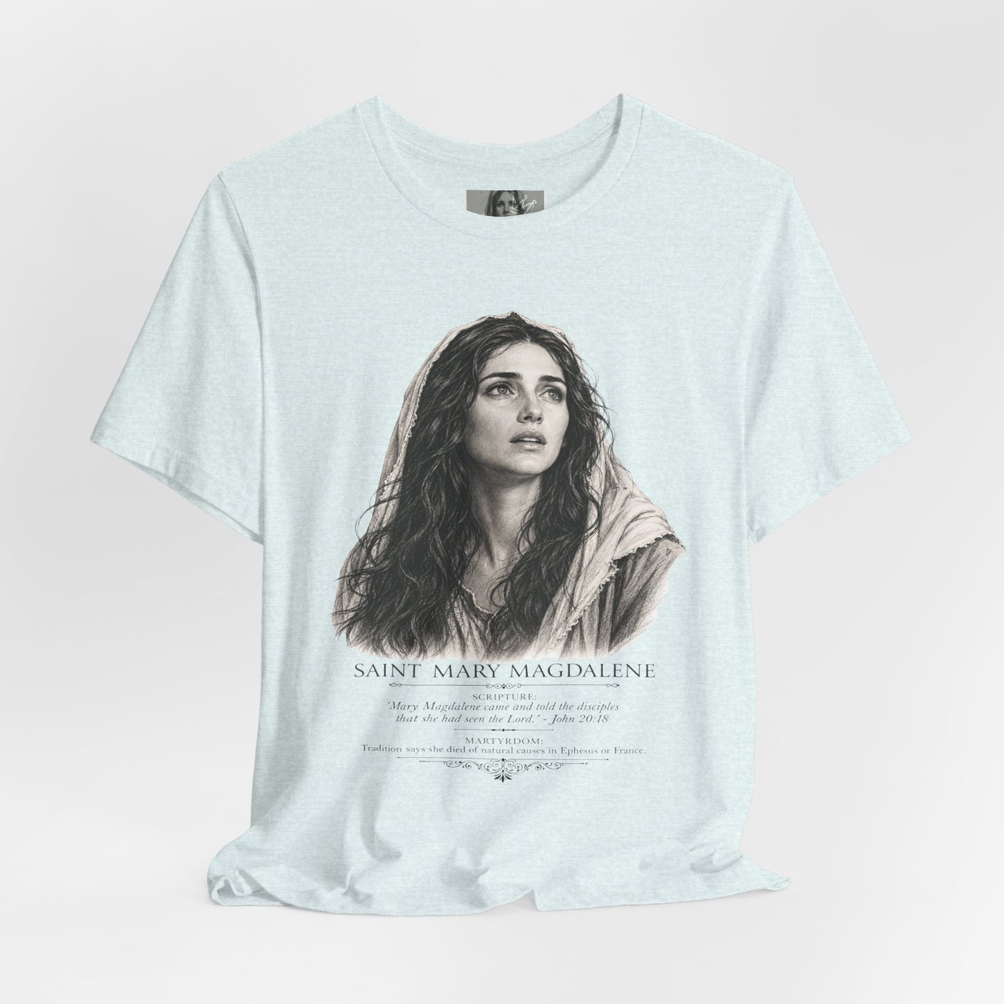 Faith Followers Saint Mary Unisex Jersey Short Sleeve Tee