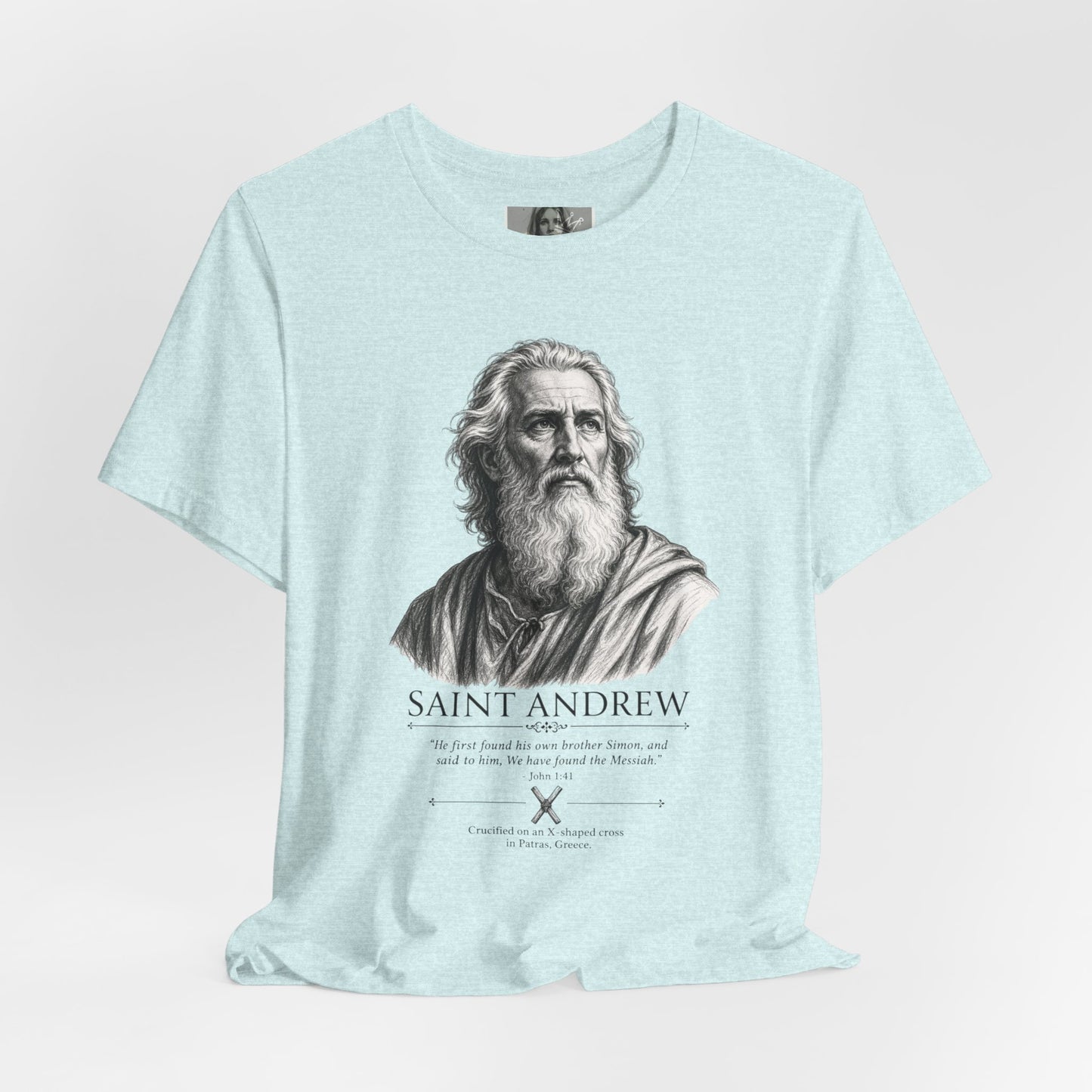Saint Andrew Faith Followers Collection Unisex Jersey Short Sleeve Tee