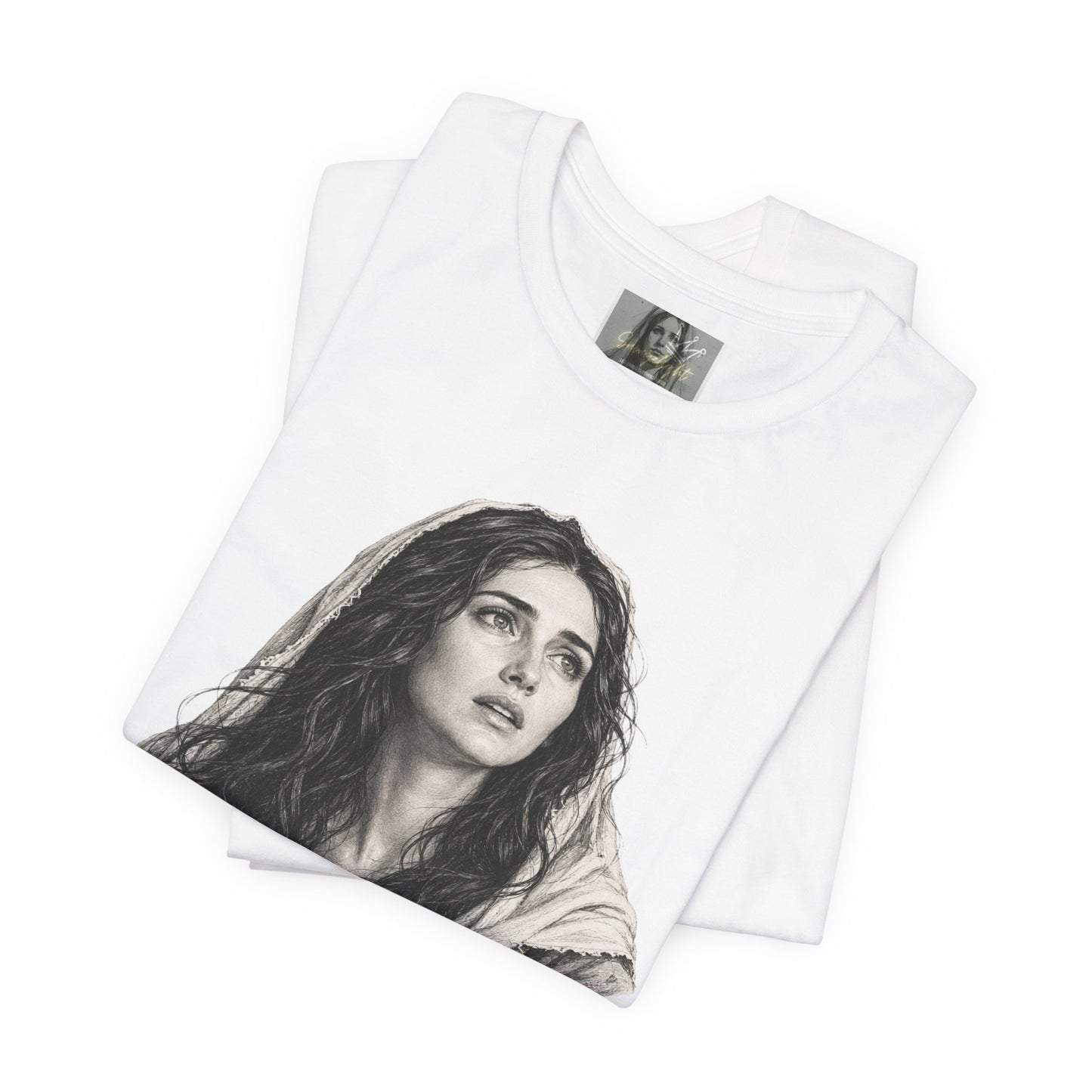 Faith Followers Saint Mary Unisex Jersey Short Sleeve Tee