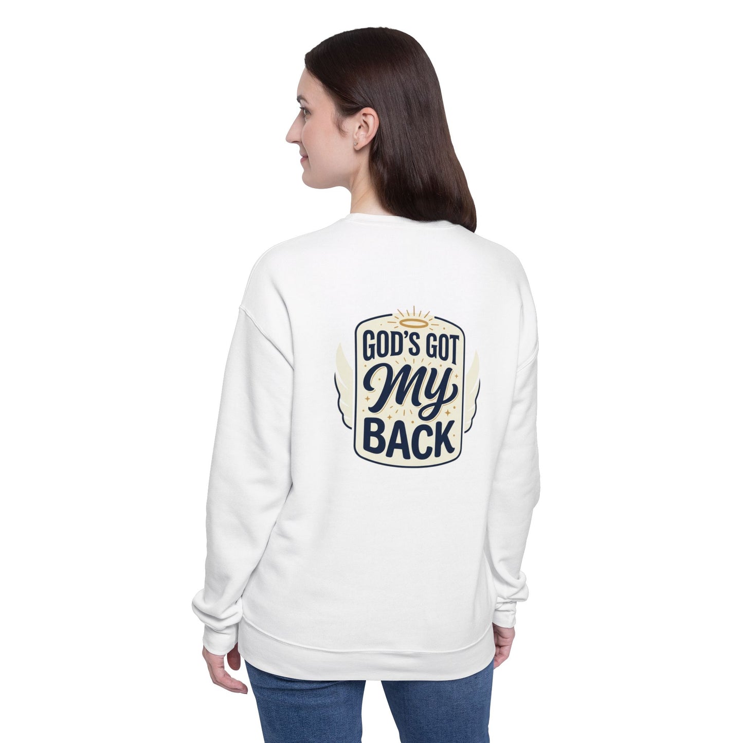 Savagelight Rep Yo Light Sweatshirt — "God's Got My Back" Crewneck