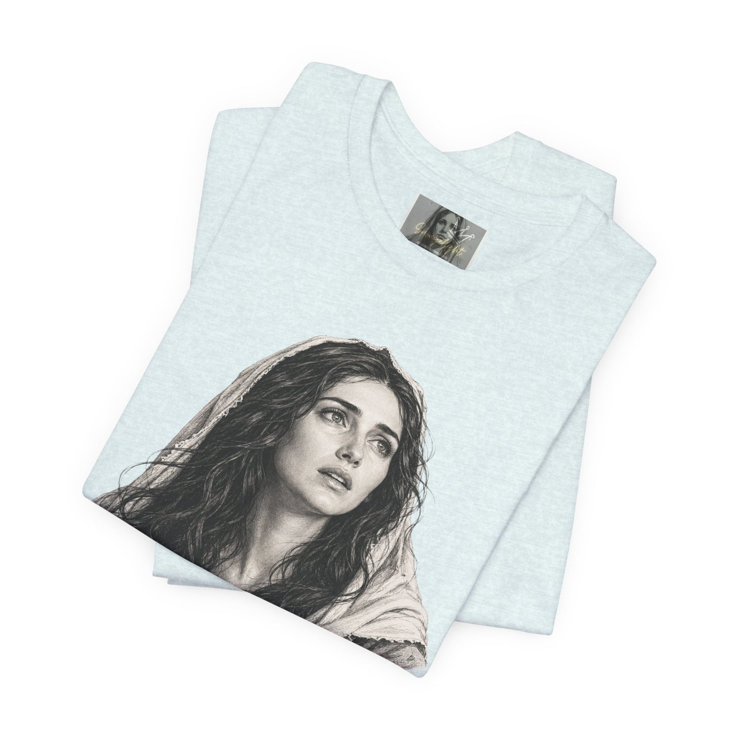 Faith Followers Saint Mary Unisex Jersey Short Sleeve Tee