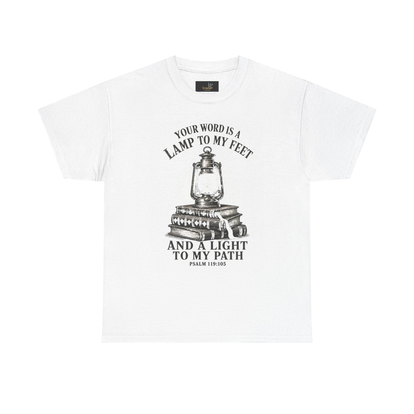 Your word is a lamp..Unisex Heavy Cotton Tee