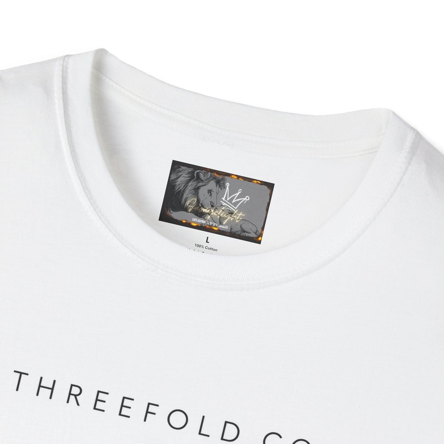 T-Shirt — "A Threefold Cord Is Not Quickly Broken" Scripture Tee