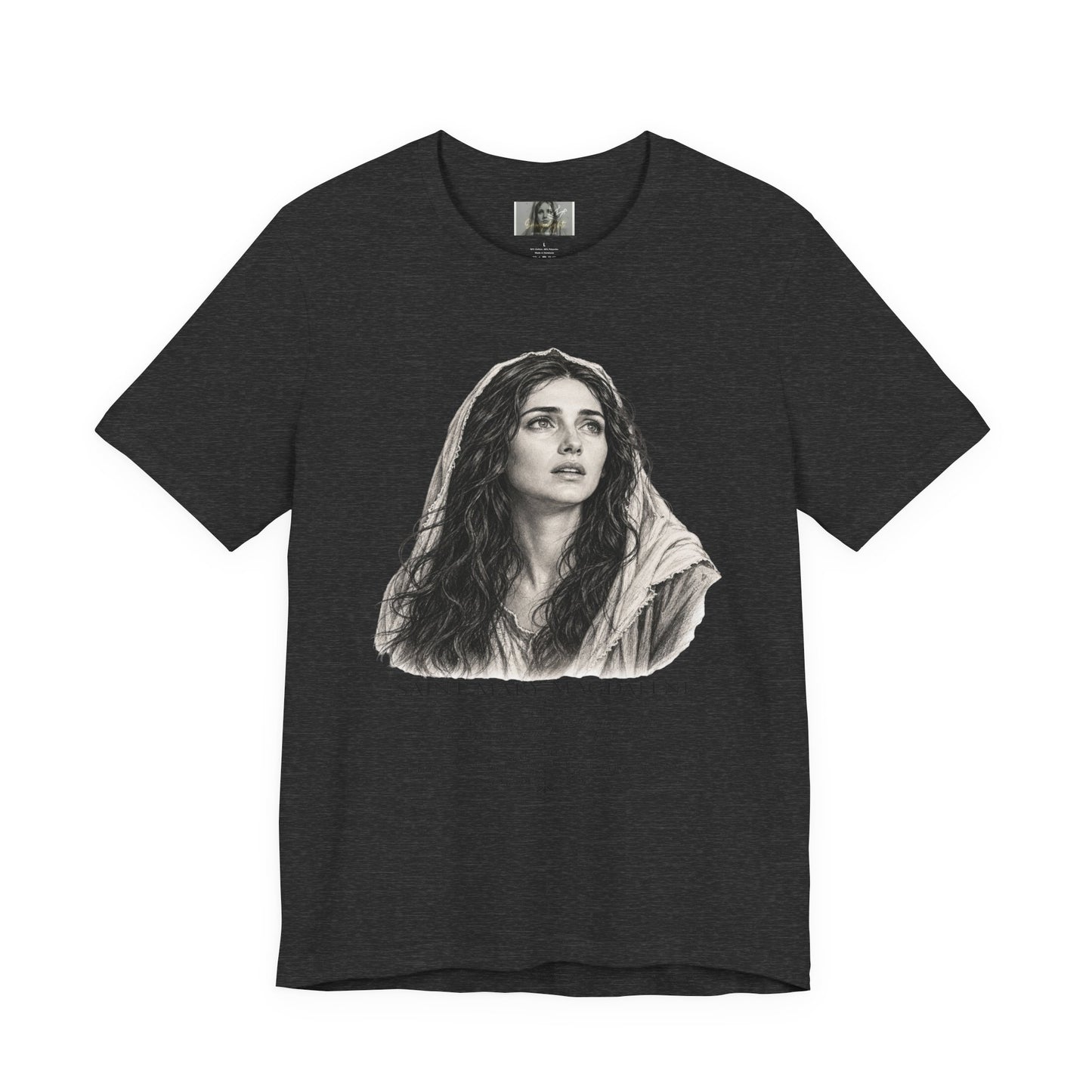 Faith Followers Saint Mary Unisex Jersey Short Sleeve Tee