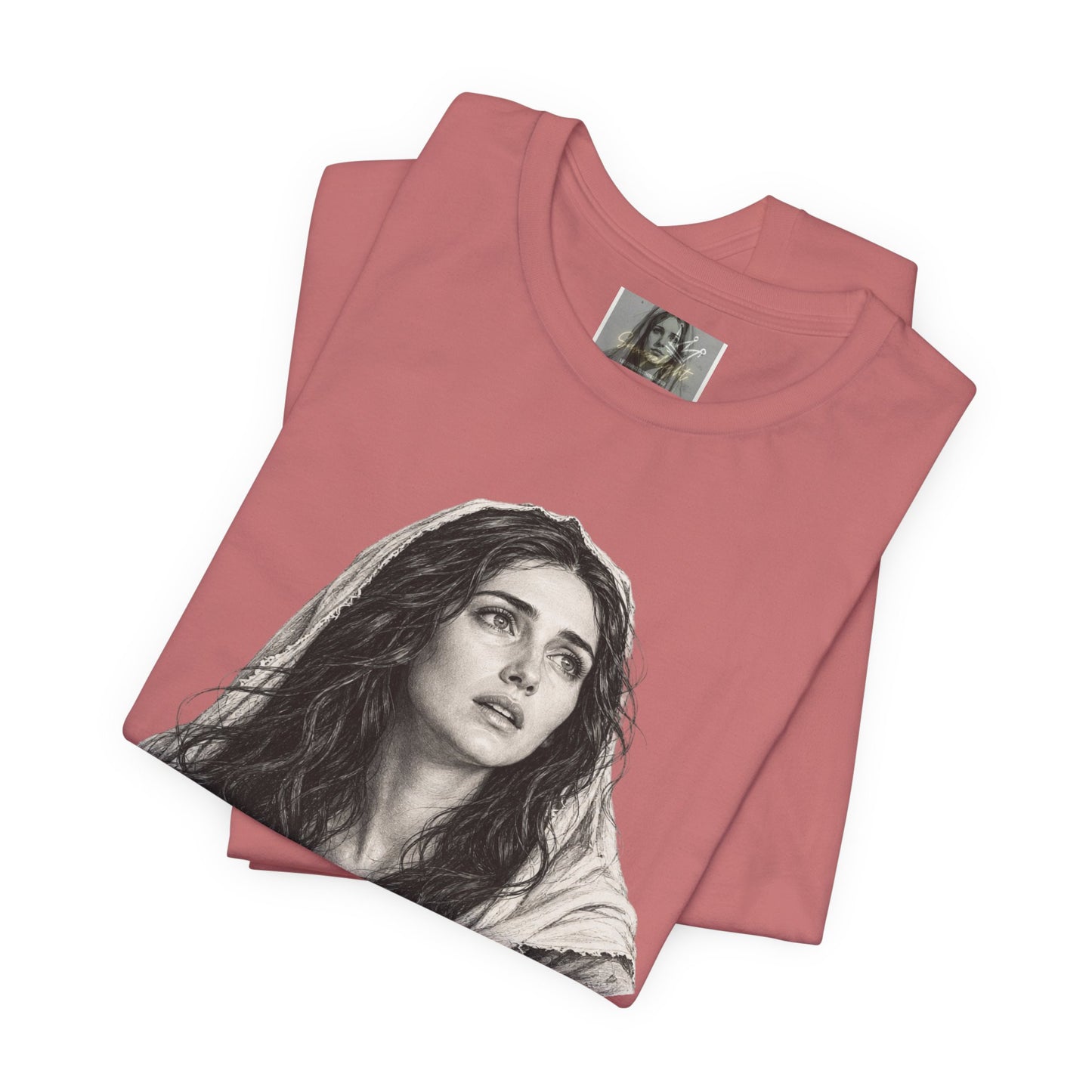 Faith Followers Saint Mary Unisex Jersey Short Sleeve Tee