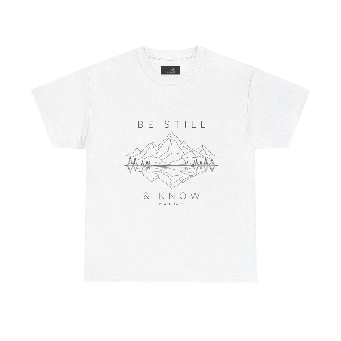Simply Be Still Unisex Heavy Cotton Tee