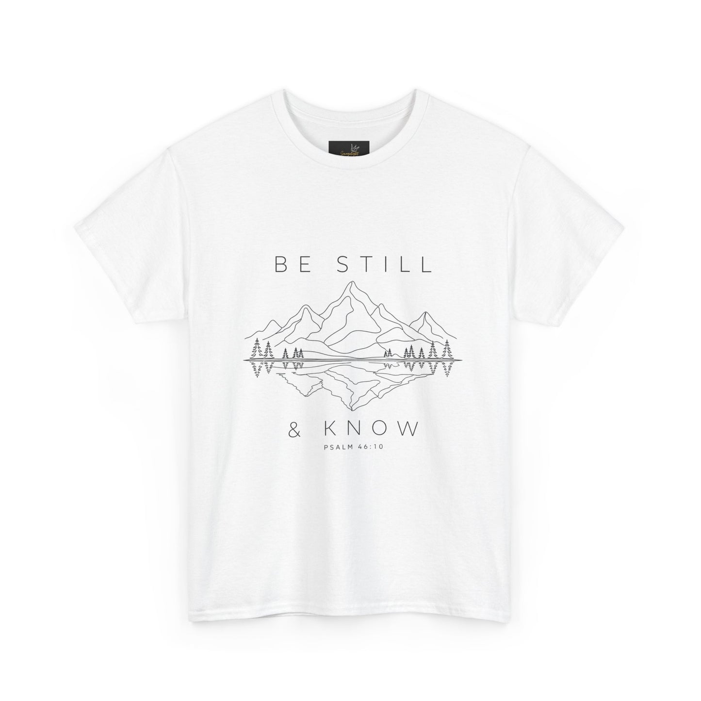 Simply Be Still Unisex Heavy Cotton Tee