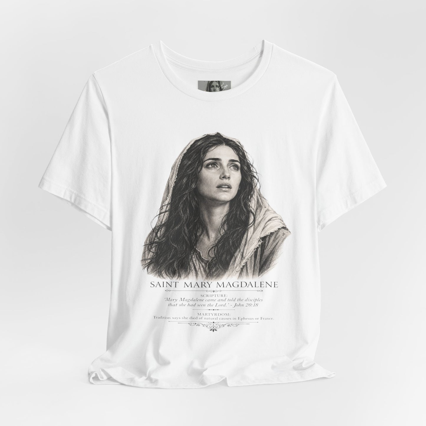 Faith Followers Saint Mary Unisex Jersey Short Sleeve Tee