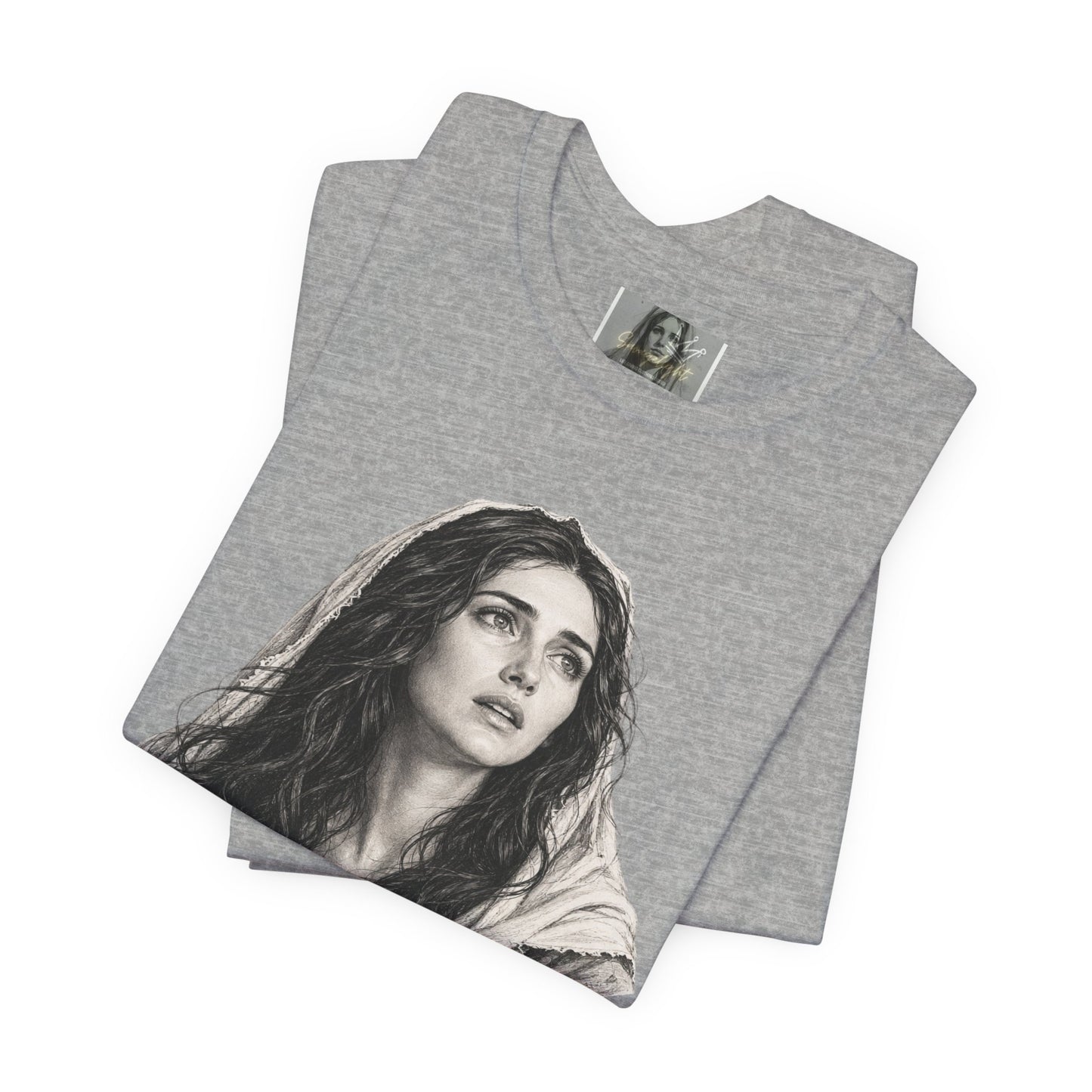 Faith Followers Saint Mary Unisex Jersey Short Sleeve Tee
